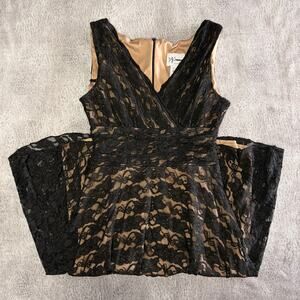 Vintage Lace DJ Summers Sleeveless Midi Dress